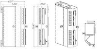Dimensions de la Manche de c�ble de 3 pouces soit 76.2 mm